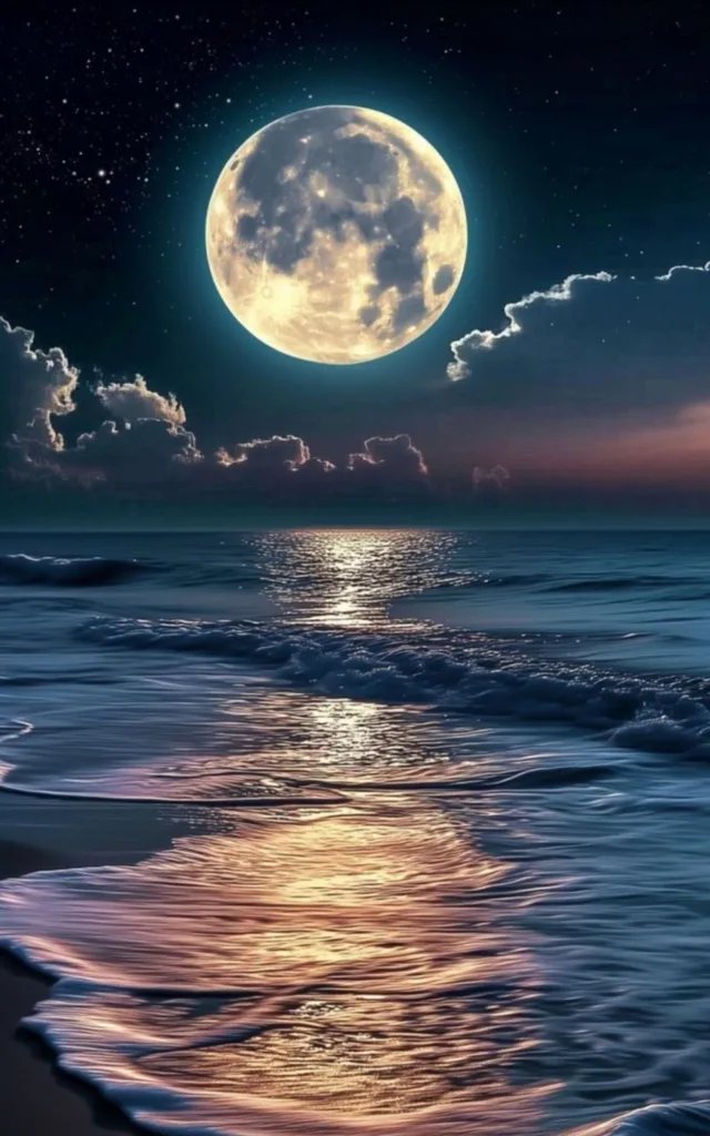 Poem - 🌷 " Magnetic Moon "