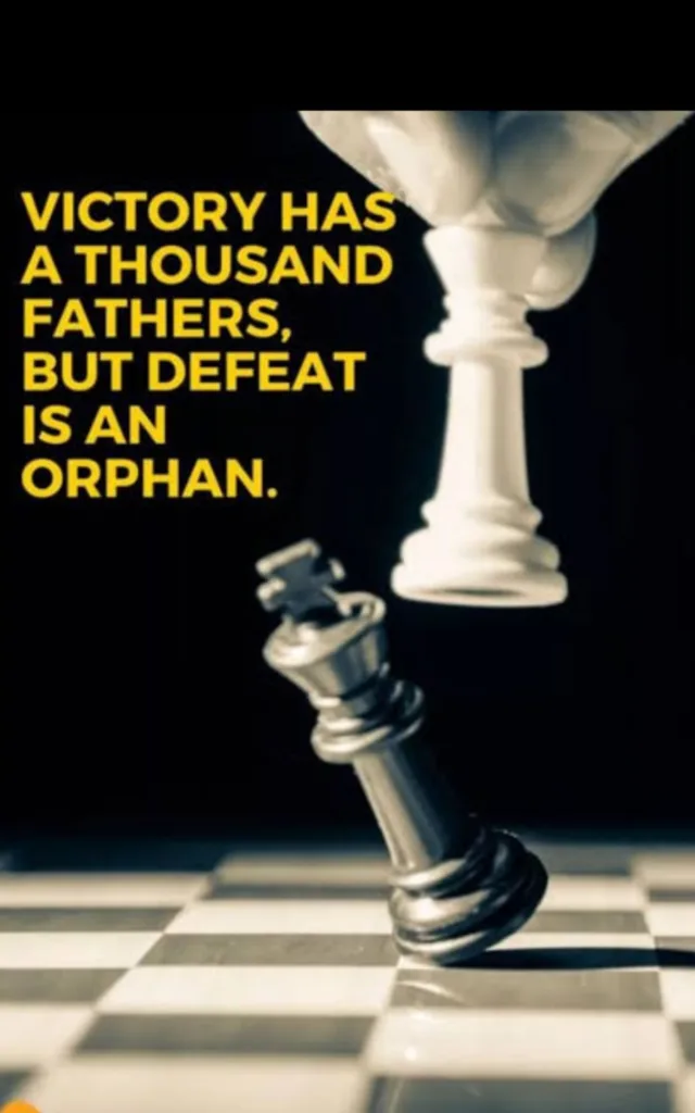 Poem - " A hollow victory "